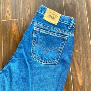 Vintage Orange Tag highwasted Levi’s